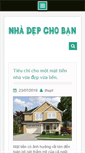 Mobile Screenshot of nhadepchoban.com